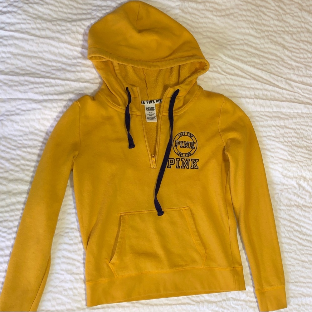 PINK Half Zip Hoodie